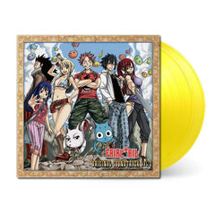 Fairy Tail Soundtrack Vol 3 yellow 2LP cover artwork