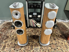 Bowers & Wilkins 804 D4 Floorstanding Speakers – Demo Pair – Satin Walnut