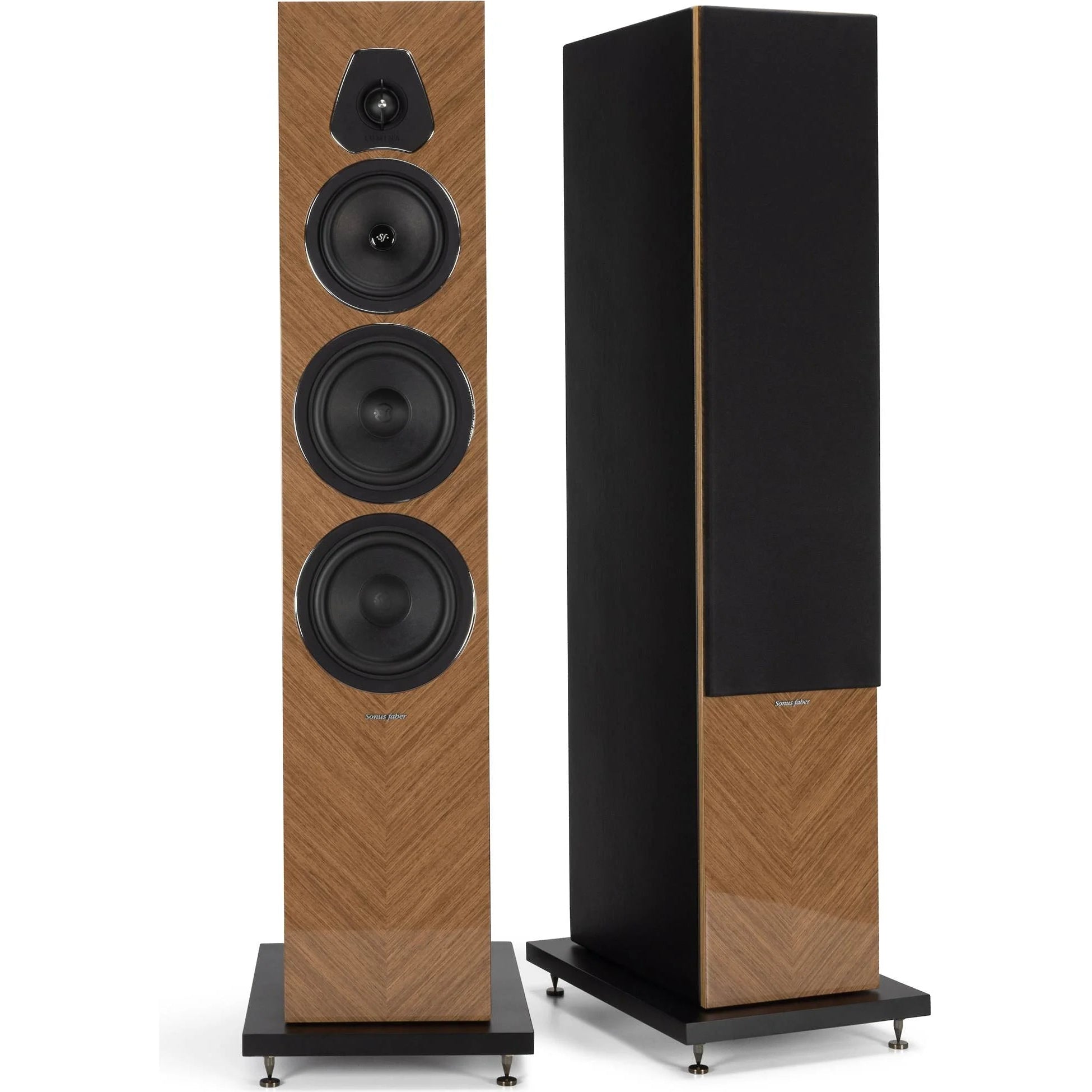 Lumina V Amator Walnut High Gloss floorstanding speakers