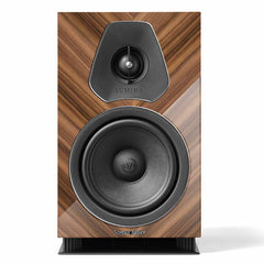 Sonus Faber Lumina Amator Walnut Speaker Front Panel.