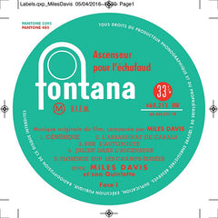 Ascenseur pour l’échafaud OST 10" - Miles Davis - Audio - Exchange