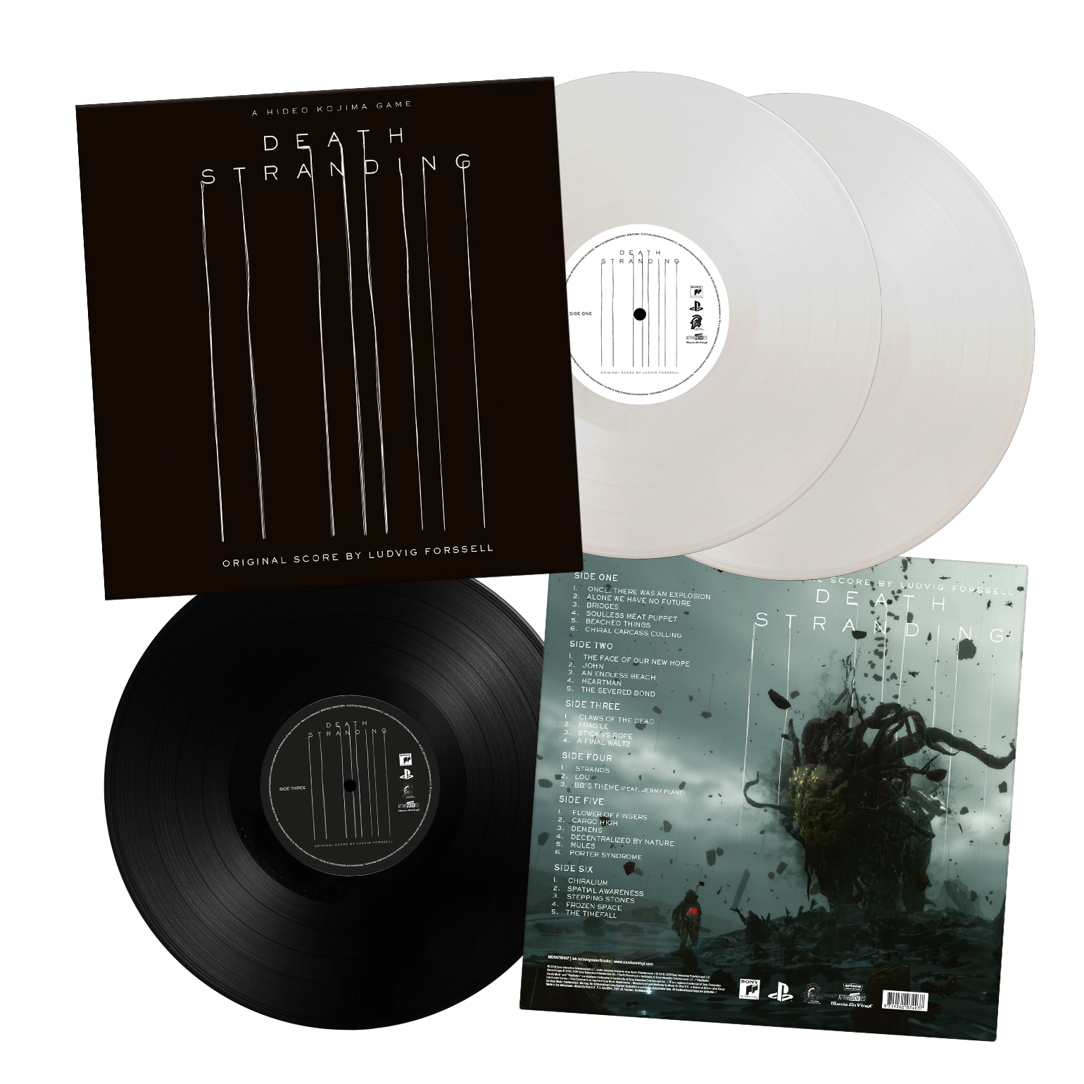 Death Stranding Original Score deluxe 3LP vinyl set with poster and booklet