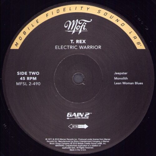Electric Warrior  - T. Rex-Audio-Exchange