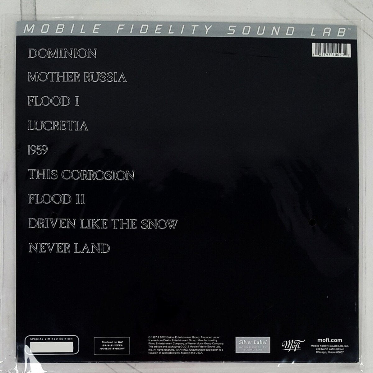 Floodland - LP 33RPM – MoFi – - Sisters Of Mercy-Audio-Exchange