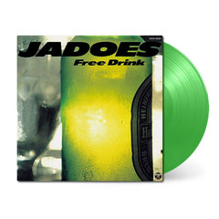 JADOES Free Drink album cover with Clear Light Green vinyl