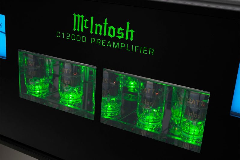 McIntosh C12000 2-Channel Solid State and Vacuum Tube Preamplifier - McIntosh-Audio-Exchange