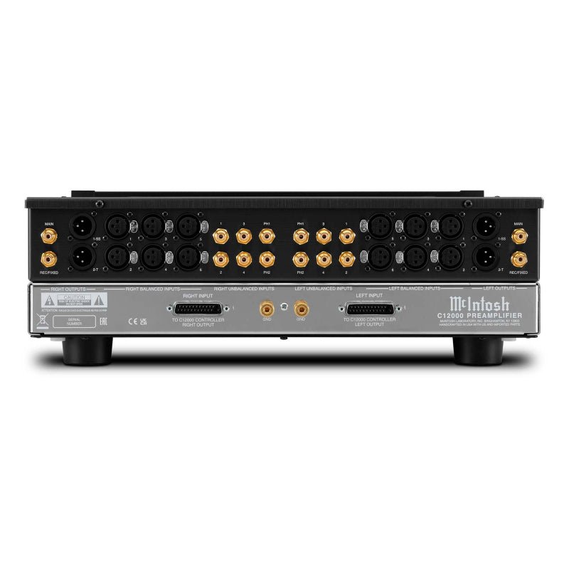 McIntosh C12000 2-Channel Solid State and Vacuum Tube Preamplifier - McIntosh-Audio-Exchange