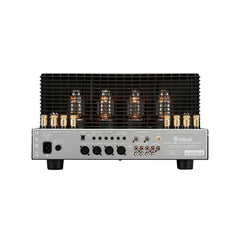 McIntosh MA2375 rear view with tube cage and connection panel