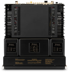McIntosh MA8950 integrated amplifier top view with Autoformers and power transformer