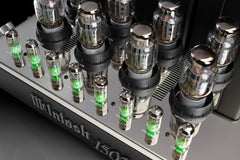 McIntosh MC1502 2-channel vacuum tube power amplifier chassis view