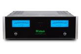 McIntosh MC152 2-channel solid state power amplifier front and top view