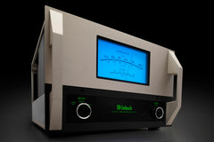 McIntosh MC3500 Mk II 1-channel vacuum tube power amplifier front view - dramatic