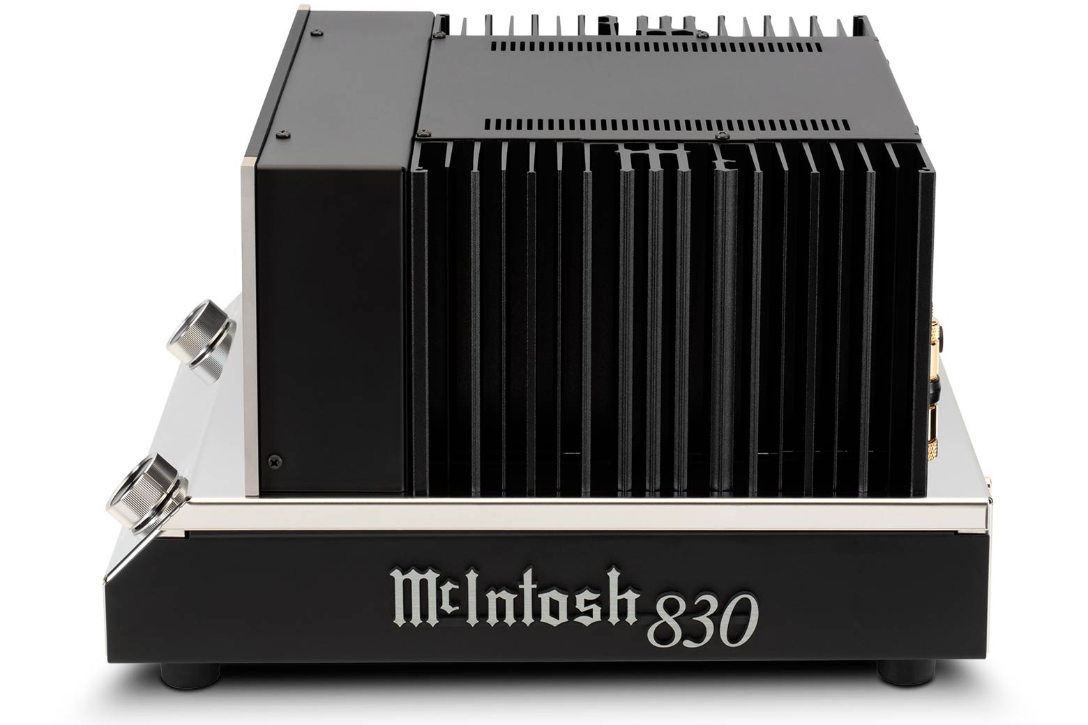 McIntosh MC830 monoblock power amplifier side view