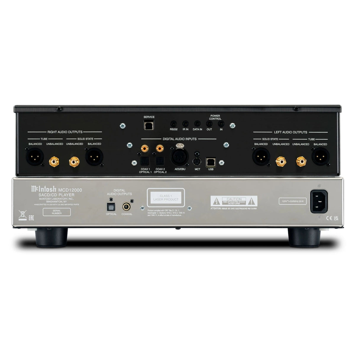 McIntosh MCD12000 SACD/CD Player - McIntosh-Audio-Exchange