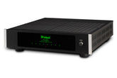 McIntosh MI128 8-channel digital power amplifier angled front view