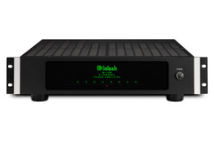 McIntosh MI128 front and top view with removable rack mounting ears