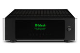 McIntosh MI347 7-channel home theater amplifier front and top view
