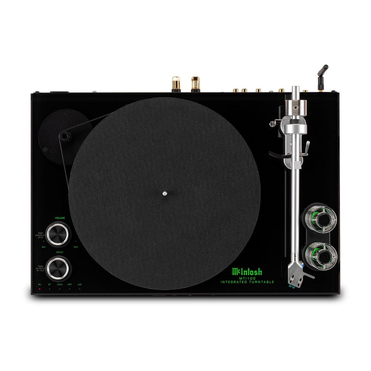 McIntosh MTI100 all-in-one turntable and amplifier