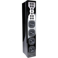 McIntosh XR100 floor standing loudspeaker in gloss black
