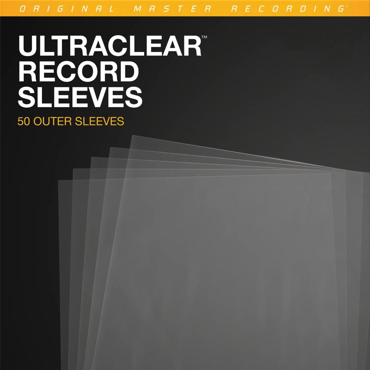 MoFi Ultraclear Record Outer Sleeves (Pack of 50) - Mobile Fidelity - Audio - Exchange