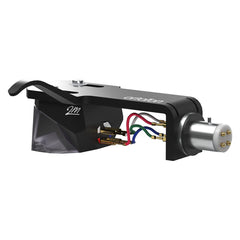 Ortofon 2M Silver Phono Cartridge Premounted on SH-4 Black Headshell - Ortofon-Audio-Exchange