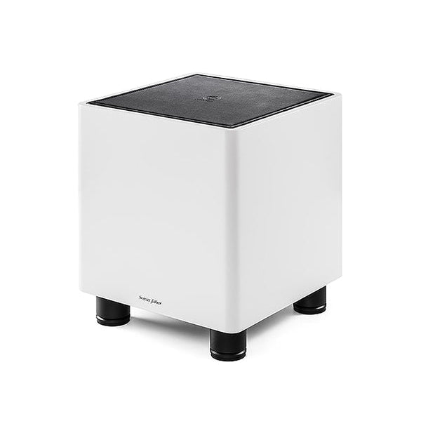 Sonus Faber Gravis I subwoofer in Matte White Lacquer finish