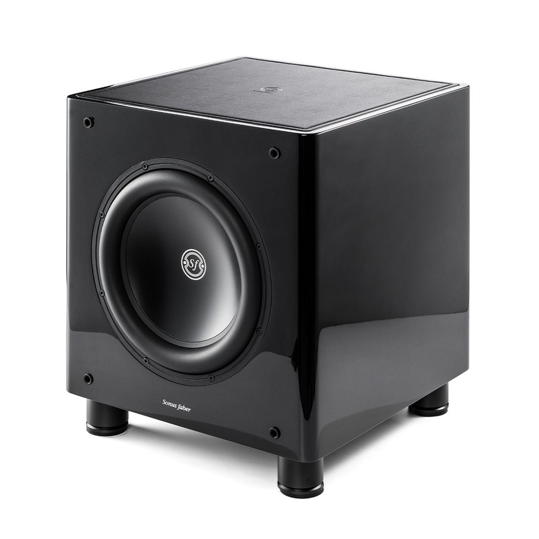 Sonus Faber Gravis II subwoofer in Piano Black Lacquer finish