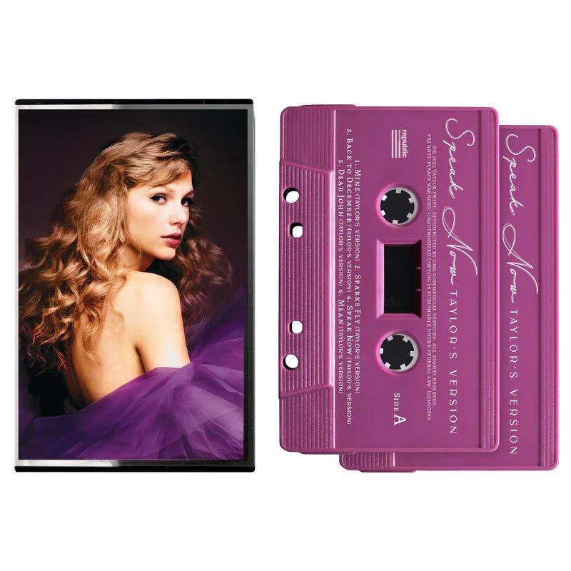 Taylor Swift - Speak Now (Taylor's Version) Cassette Tape - Republic Records-Audio-Exchange