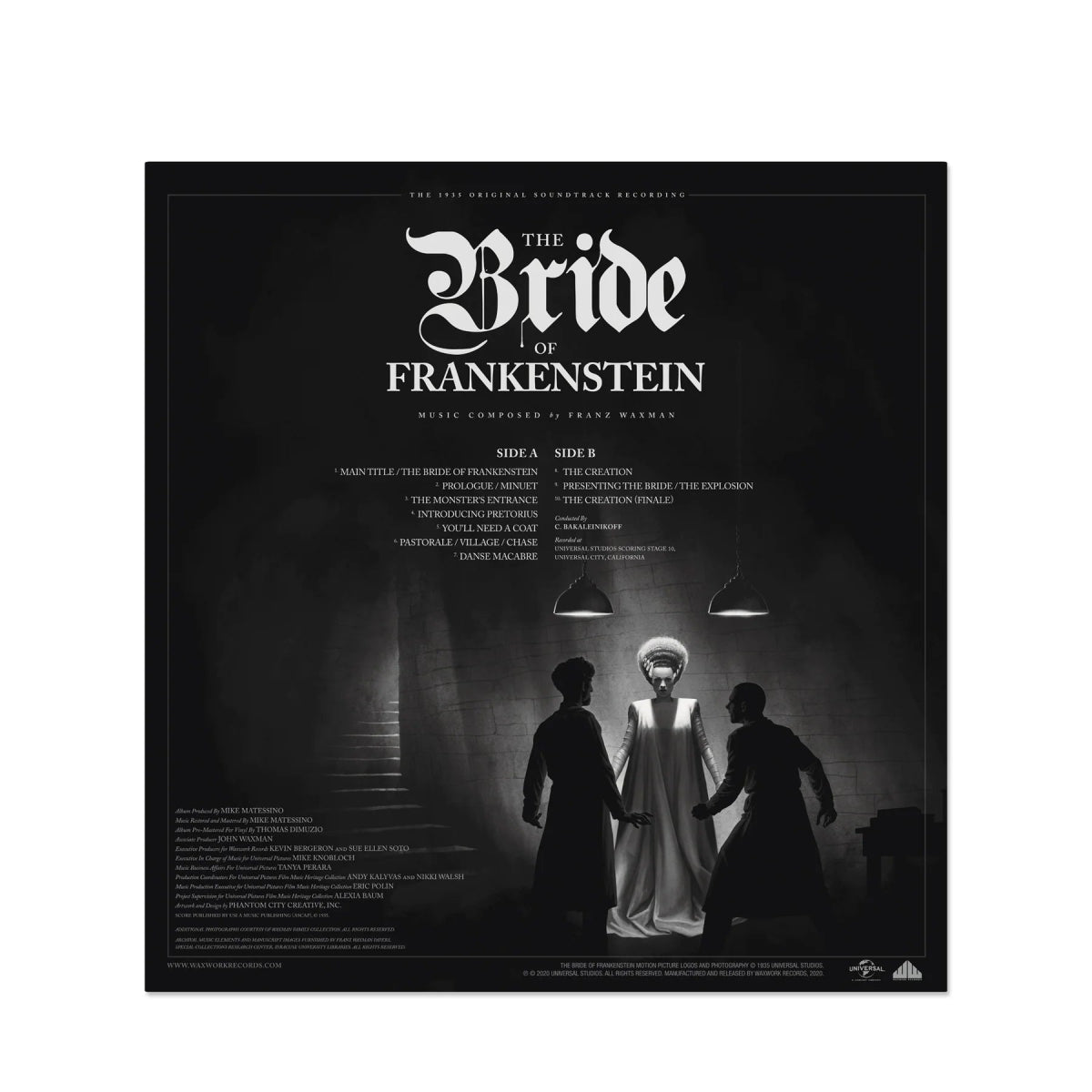 The Bride of Frankenstein - Motion Picture Soundtrack - Audio - Exchange