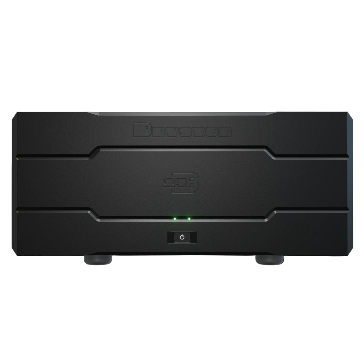 Bryston 14B Cubed 2.0 dual-mono stereo power amplifier in black