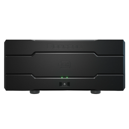 Bryston 14B Cubed 2.0 dual-mono stereo power amplifier in black