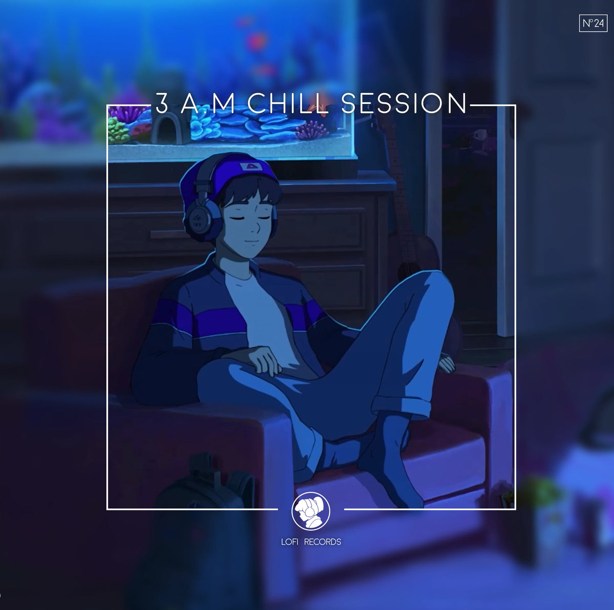 3 A.M Chill Session Vinyl Album Cover