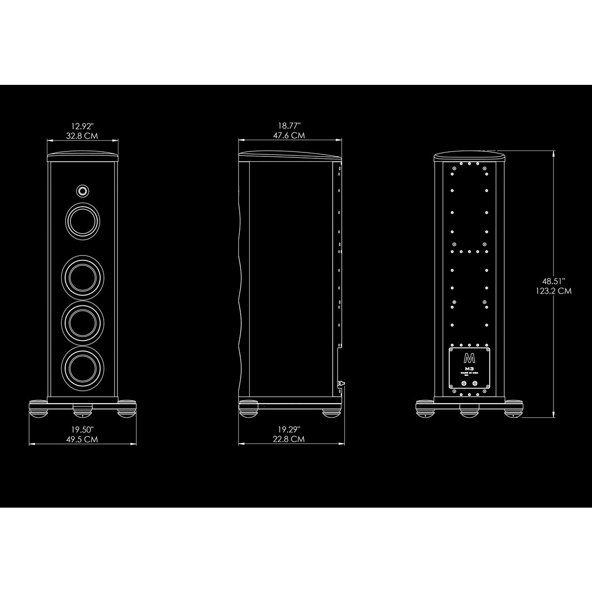 Magico M-Series M3 Floorstanding Loudspeakers
