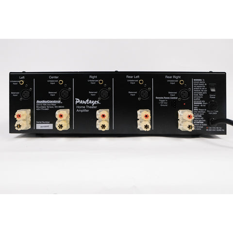 Audio Control Pantages 5-Channel Theatre Power Amplifier