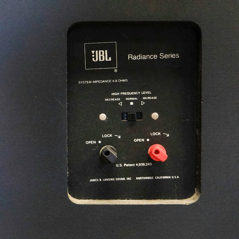 JBL Radiance Model R123 Loudspeakers
