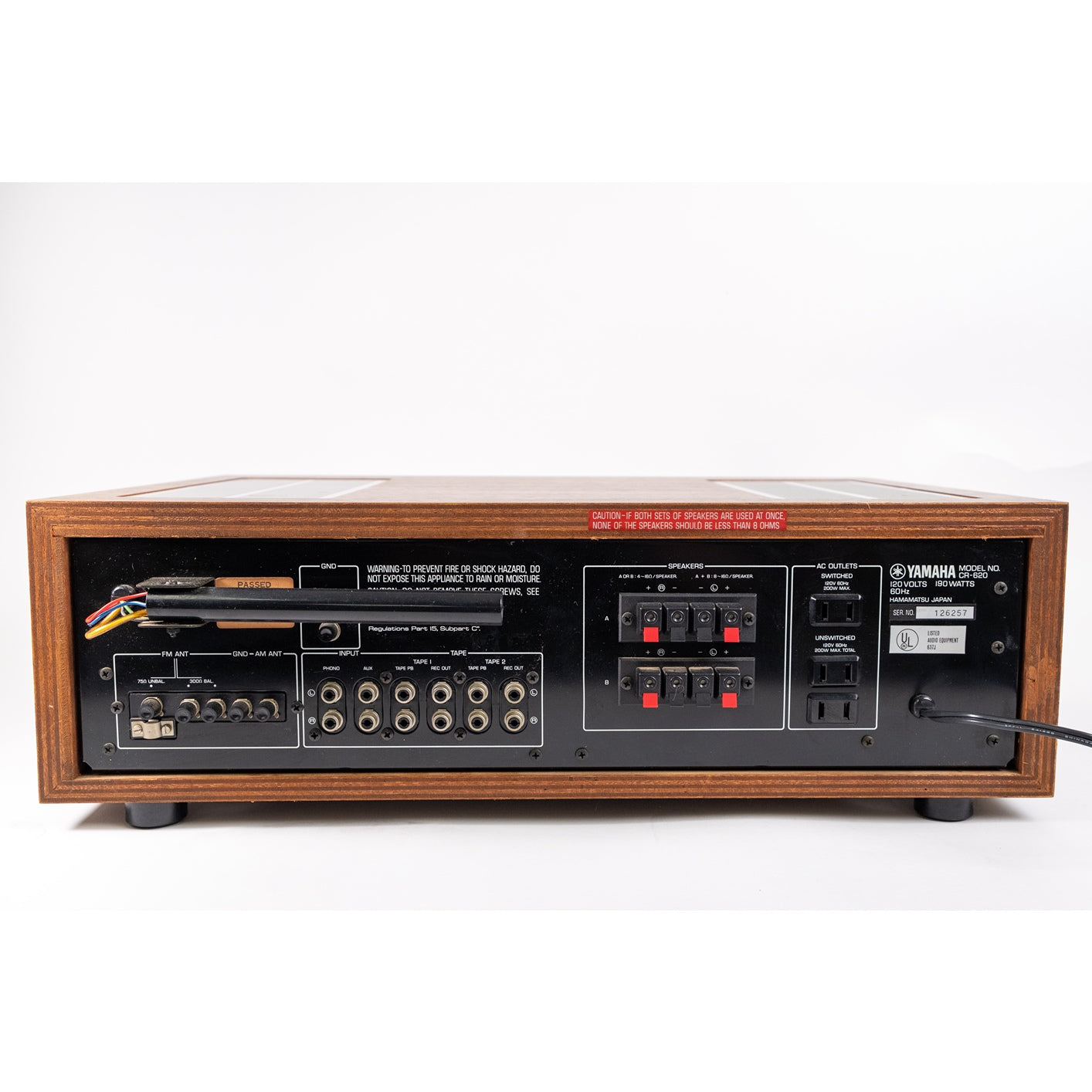 Yamaha CR-620 AM/FM Stereo Receiver