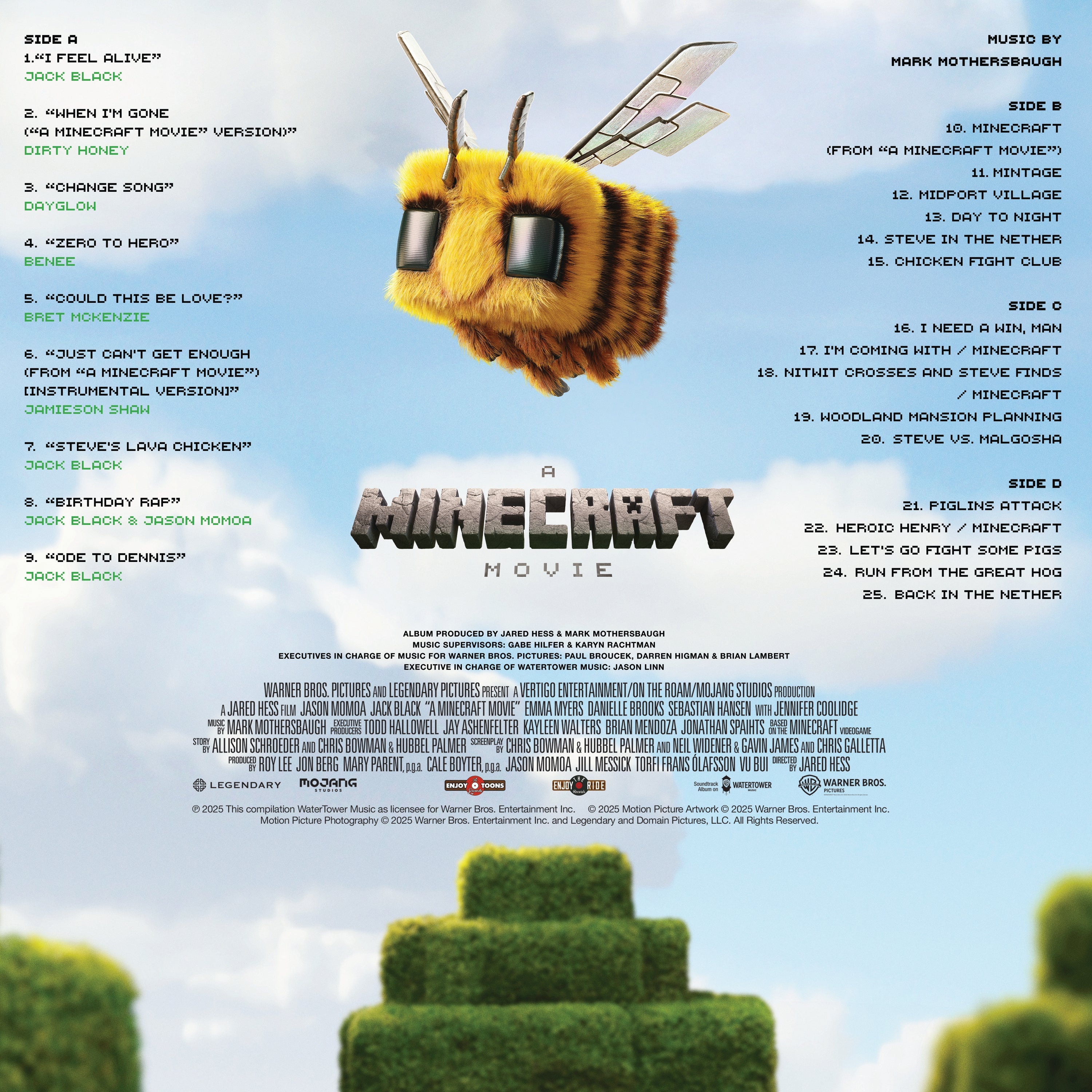 A Minecraft Movie (Original Motion Picture Soundtrack)