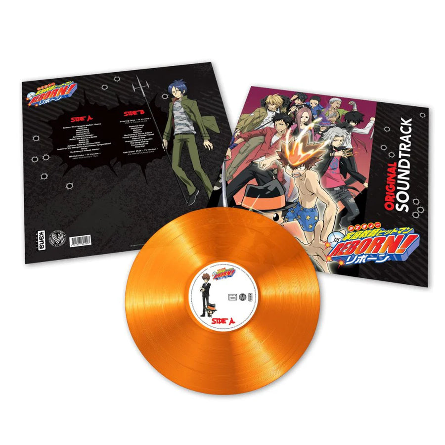 Hitman Reborn original anime soundtrack orange vinyl record