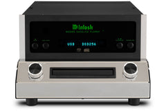 Front and top view of the McIntosh MCD85 SACD/CD player