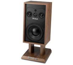 McIntosh ML1 Mk II loudspeaker angled right with five-driver array exposed