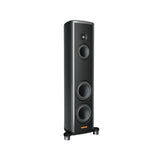 A silver Magico S2 Loudspeaker on a white background.