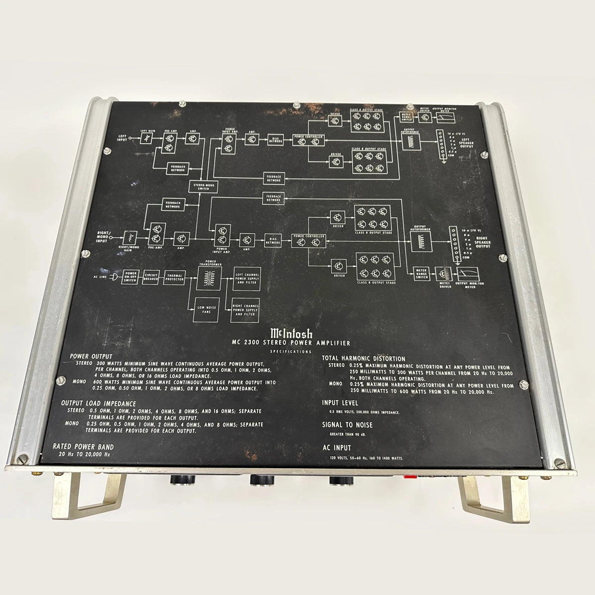 McIntosh MC2300 Solid State Stereo Power Amplifier