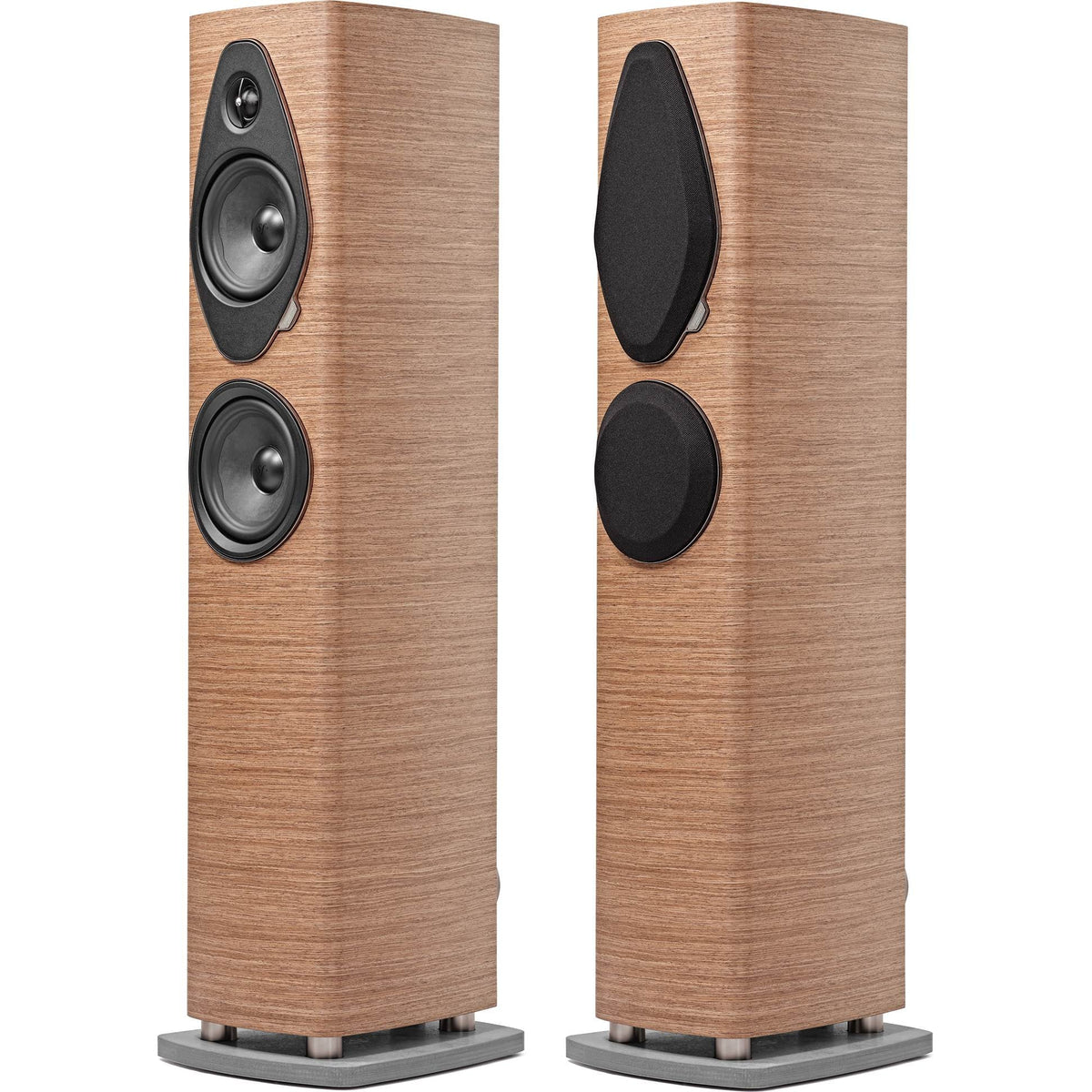 Sonus Faber Sonetto III G2 floorstanding speakers in Walnut