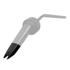Ortofon Concorde Music Black replacement stylus, angled view