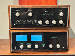 Vintage McIntosh C26 Preamplifier & MC2505 Power Amplifier