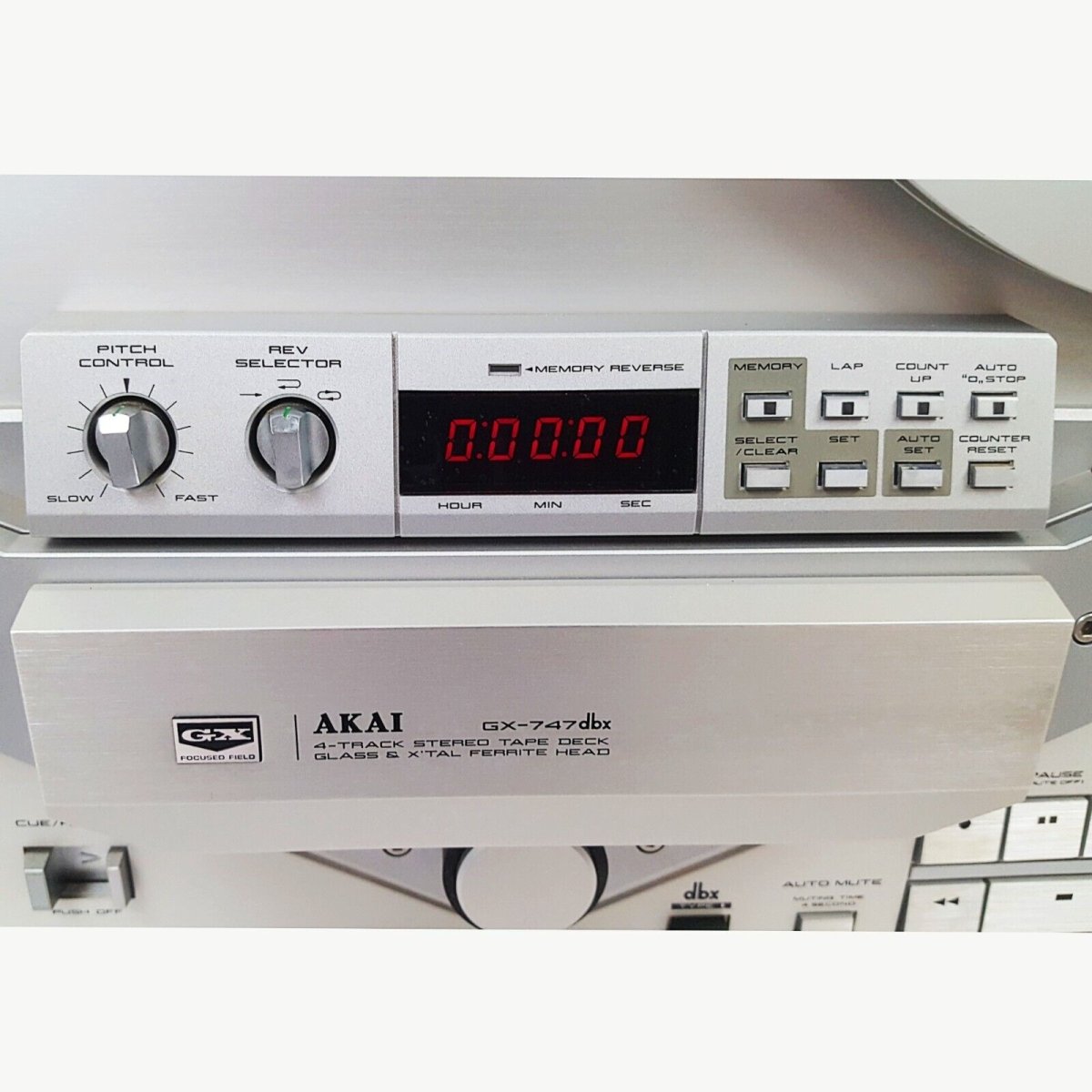 Akai GX-747 DBX -4-Track Stereo Tape Deck - Akai-Audio-Exchange