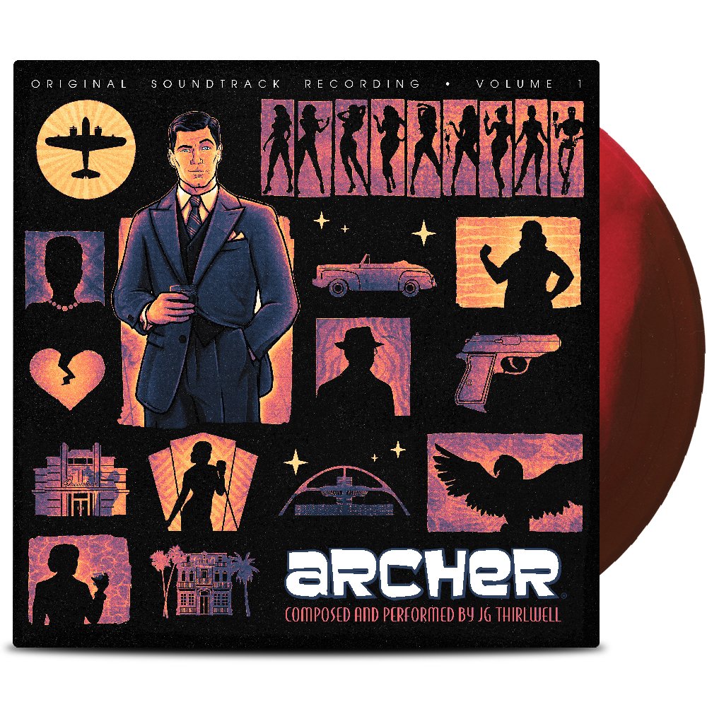 Archer Soundtrack: Seasons 7-9 - Original Series Soundtrack-Audio-Exchange