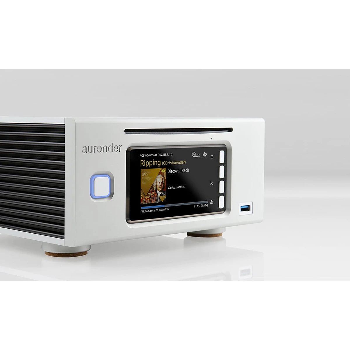 Aurender ACS100: Advanced CD Ripper & Music Streaming Library
