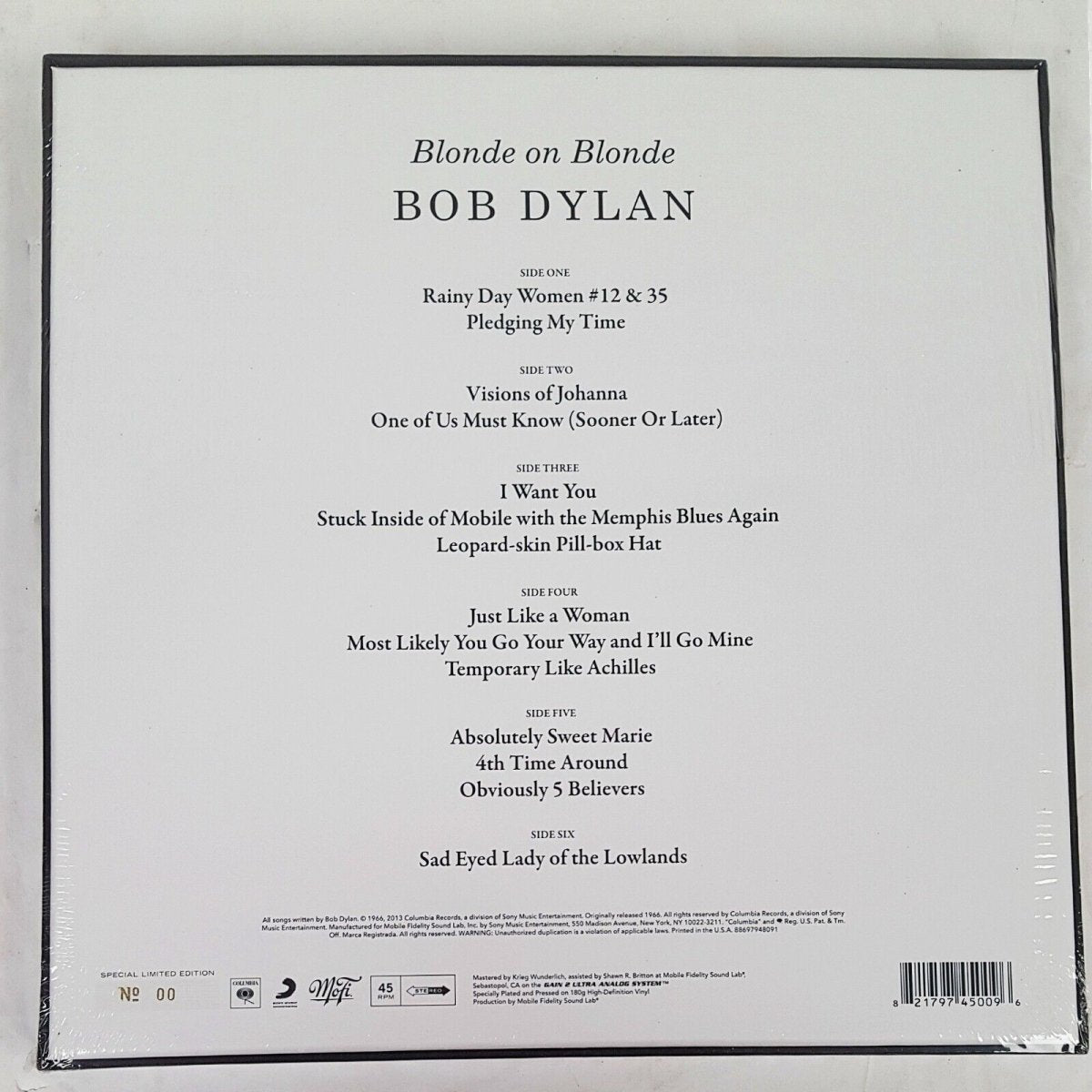 Blonde On Blonde - Bob Dylan-Audio-Exchange