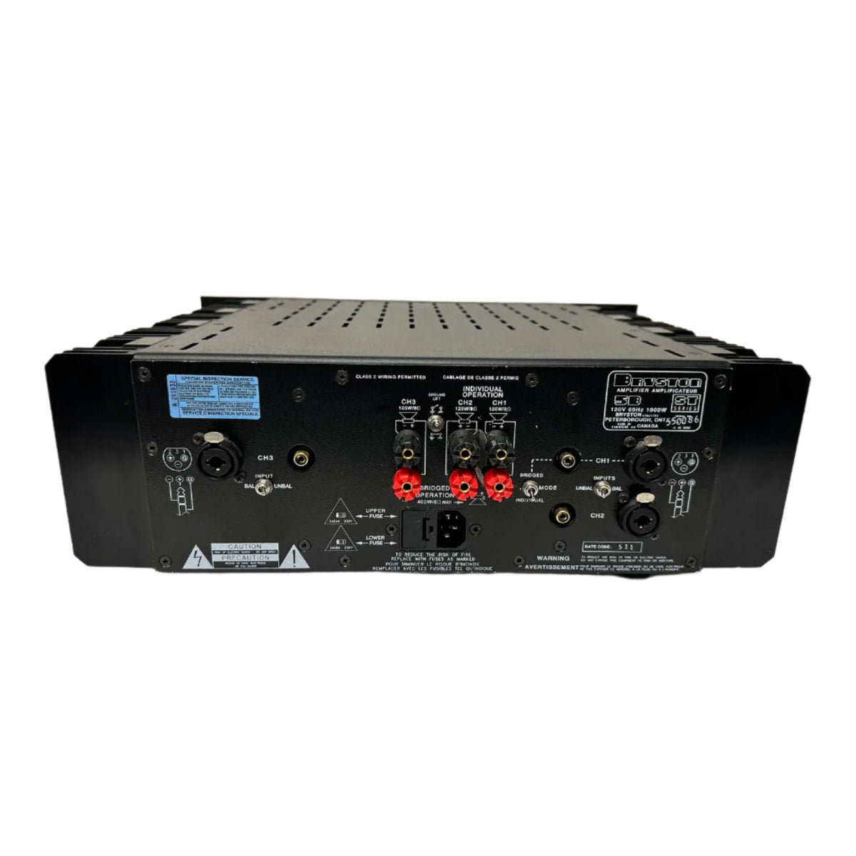 Bryston 5B ST 3 - Channel Solid State Amplifier - Bryston - Audio - Exchange